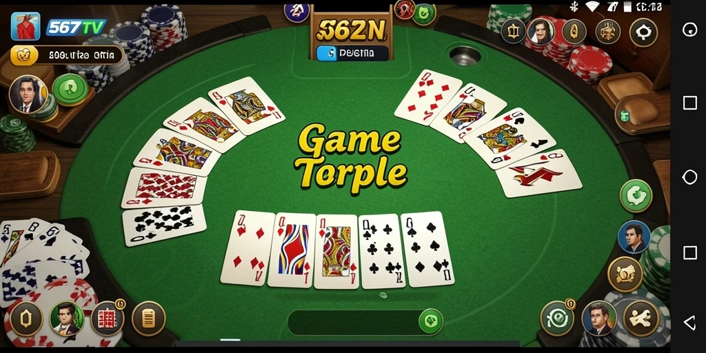 Gameplay seru Gaple di 567TV dengan tampilan menarik.