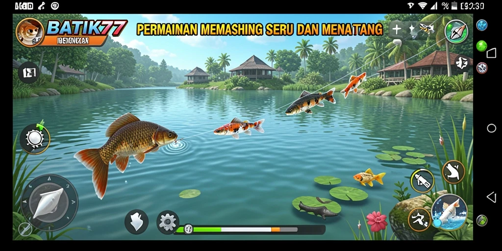 Tangkapan ikan yang megah dalam gameplay BATIK77 yang menakjubkan.