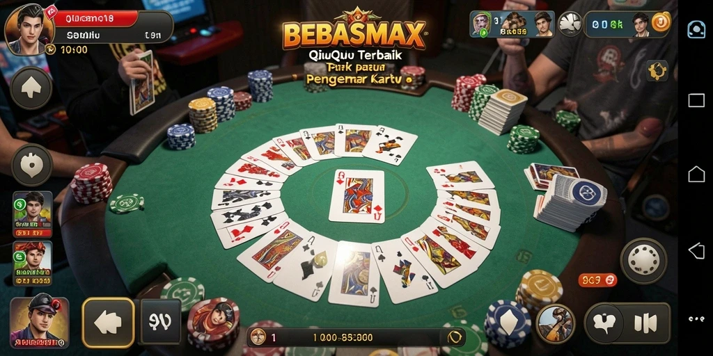 Tampilan gameplay seru dari BEBASMAX yang menantang.