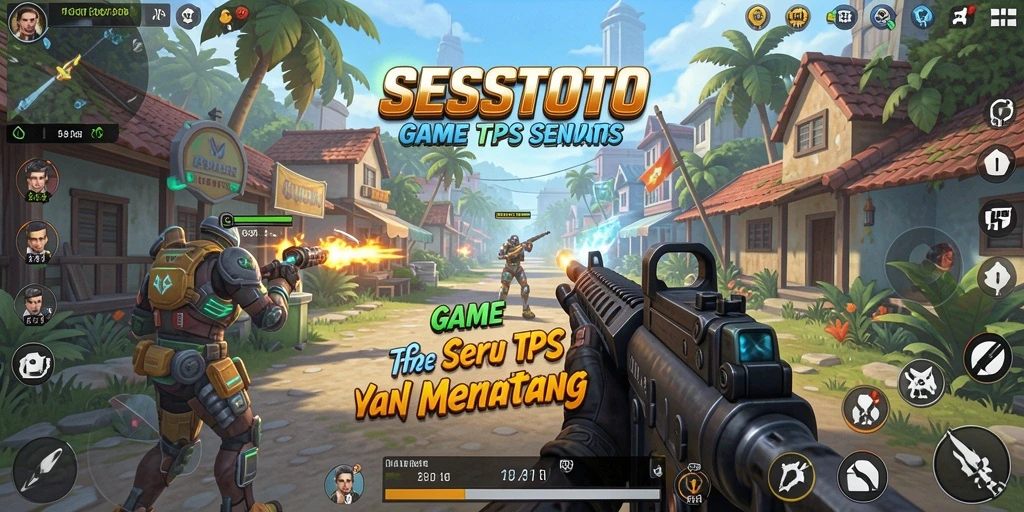Tangkapan layar gameplay <strong>SESETOTO</strong> yang menampilkan aksi pertempuran seru.