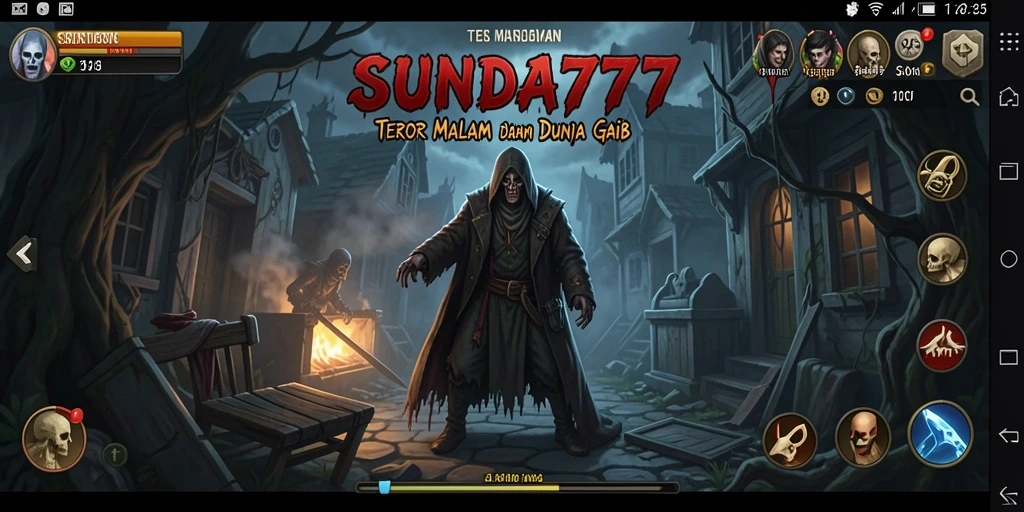Tangkapan layar menampilkan suasana mencekam dalam SUNDA777.