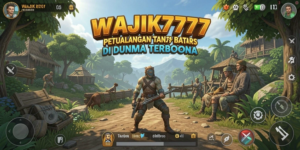 Tampilan gameplay Open World yang memukau di WAJIK777.